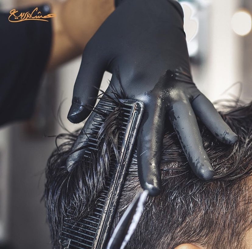 Professional men haircut service in Cairo at Hesham Rabea barber